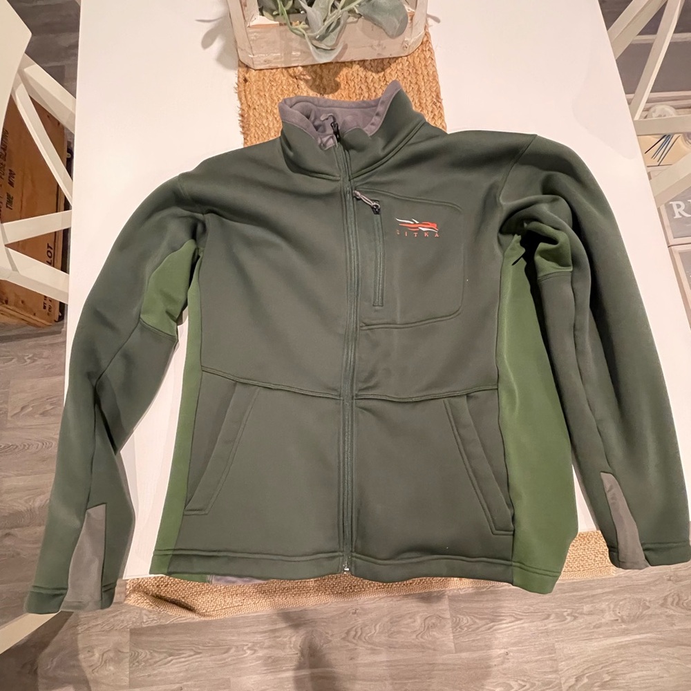 Sitka Zip Up Jacket size large